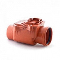 Клапан обратный канализ. наруж. PP-H D110 Flextron на сайте Стройсервис
