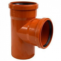 Тройник канализационный наруж. PP-H D160*110* 45° Flextron на сайте Стройсервис
