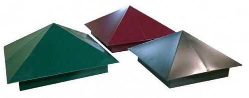 Колпак  d390/390  RAL 6005 Зеленый мох на сайте Стройсервис
