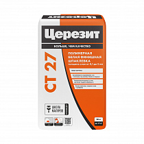Шпатлевка полимер. финиш. Церезит СТ27, 20 кг 1/48 на сайте Стройсервис
