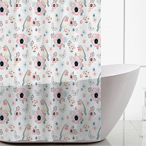 Занавеска для ВК 180*180см птички 79 ( Peva) Sanitaryware на сайте Стройсервис
