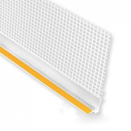 Профиль оконный примыкающий 6мм 2,4м на сайте Стройсервис
