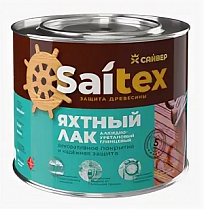 Лак яхтный глянцевый 0,9кг Сайтекс  на сайте Стройсервис
