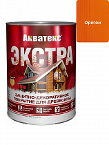 Защитно-декоративное покрытие для древесины Акватекс ЭКСТРА орегон 0,8л на сайте Стройсервис
