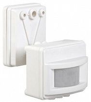 Детектор движения ДД 017 1100Вт угол.обз.120 гр. дальн.12 м.IP44 бел. IEK LDD13-017-1100-001  на сайте Стройсервис
