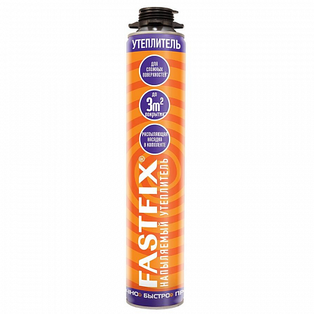 Утеплитель напыляемый Пеноплэкс FASTFIX 850мл на сайте Стройсервис
