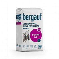 Штукатурка DEKOR COROed фракция 2,0мм 25кг. 1/56   Bergauf на сайте Стройсервис
