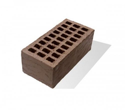 Кирпич 1,5 ЛИЦЕВОЙ ШОКОЛАД  Кора дерева Ревда М-150   на сайте Стройсервис
