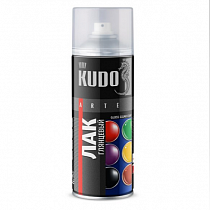 KUDO-9002 Лак акриловый универсальный глянцевый  520 мл. на сайте Стройсервис
