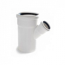 Тройник "Люкс" 110х50\ 45° на сайте Стройсервис
