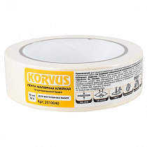 Скотч малярный 30мм*30м крепированная бумага (125 мкм) KORVUS на сайте Стройсервис
