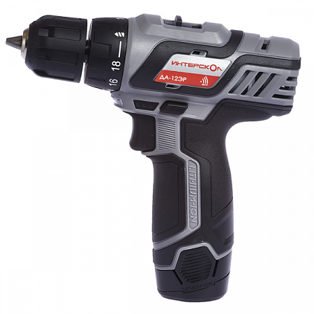 Шуруповерт-дрель аккум ДА-12ЭР ПРОМО 434.2.2.20 Интерскол