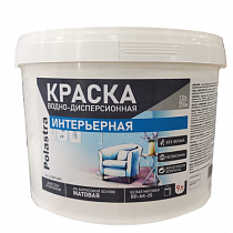 Краска ВД-ак 20 для стен и потолков 7кг Polastra на сайте Стройсервис

