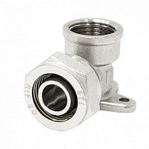 Угольник М/П компресс. 20х3/4" ВР с креплением на сайте Стройсервис
