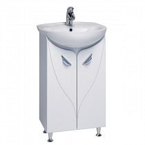 Тумба-умывальник VIGO Faina 500 (белый) на сайте Стройсервис
