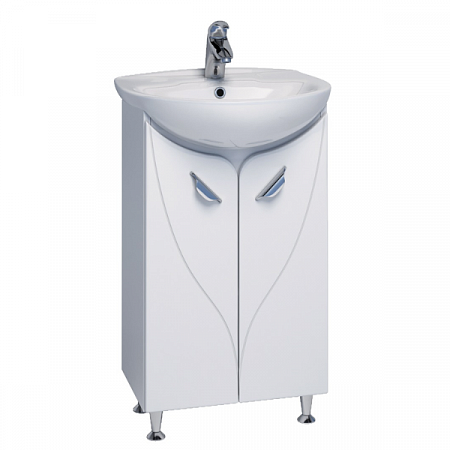 Тумба-умывальник VIGO Faina 500 (белый) на сайте Стройсервис
