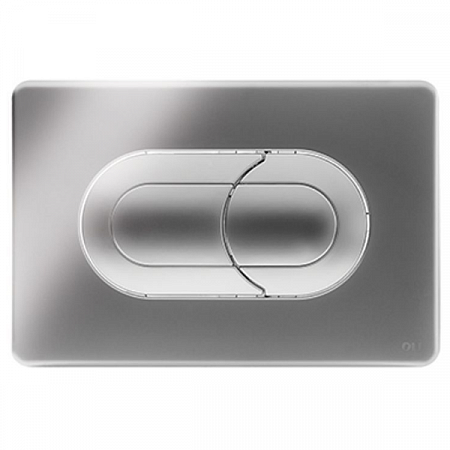 Панель пневматическая двойная SALINA пластик (хром) Oliveira 640084 на сайте Стройсервис
