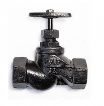 Клапан обратный муфтовый чугунный 15кч19 Ду 40 мм на сайте Стройсервис
