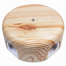 Коробка распределительная ОП d78мм карельская сосна ЛИЗЕТТА на сайте Стройсервис
