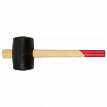 Киянка  600гр черная резина деревянная ручка  на сайте Стройсервис
