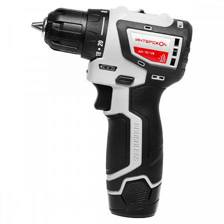 Шуруповерт-дрель аккумуляторн ДА-10/12В 687.2.2.70 Интерскол