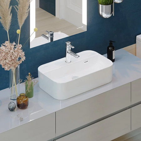 Умывальник накладной SANITA LUXE Infinity Shelf