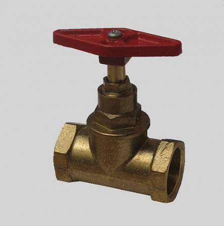 Клапан запорный (вентиль) 15Б1п латунь Ду15 Ру16 на сайте Стройсервис
