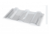 Поликарбонат МПК-20 Профилированный SafPlast   Novatro    0,8 мм, 1,15м * 2,0м Прозрачный  на сайте Стройсервис
