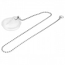 Пробка д/ванн с мет. цепочкой (прозрачная) в блистере на сайте Стройсервис
