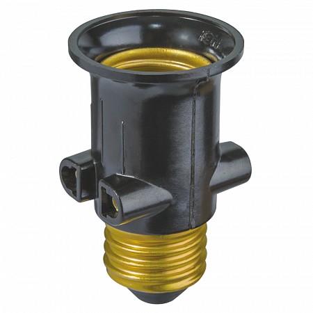 Патрон-переходник с розетки на E27 71 695 NLA-E27-S-E27 Navigator 71695 на сайте Стройсервис
