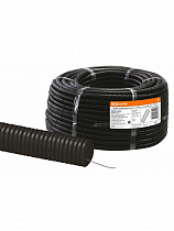 Труба гофрированная ПНД черная d-32 мм с зондом SQ0413-0004 TDM Electric на сайте Стройсервис
