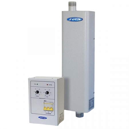 Котел электрический ZOTA - 12 "Econom" (4-8-12 кВт), 380В в комплекте (без кабеля) на сайте Стройсервис
