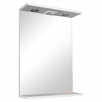 Шкаф-зеркало модульное Грация 50 Эл. Домино DG2016HZ на сайте Стройсервис
