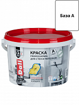 Краска интерьерная PROFESSIONAL 2,5 л база А, DALI на сайте Стройсервис

