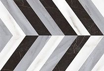 Плитка керам. для стен 275*400 ПАНТЕОН 7Д черно-белый микс (59,4/1,65) на сайте Стройсервис
