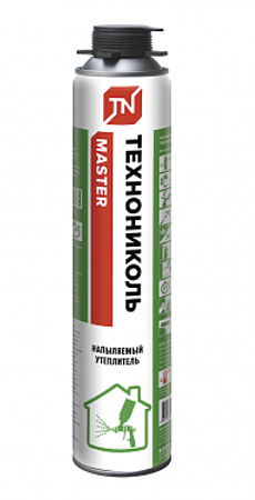 Напыляемый утеплитель ТЕХНОНИКОЛЬ MASTER в баллонах 1000мл. на сайте Стройсервис
