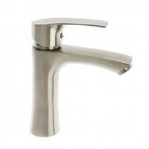 Смеситель для раковины однорычажный  А96201 Нержавеющая Сталь  на сайте Стройсервис
