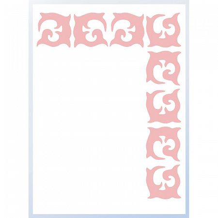 Трафарет для декора 300*300*0,8мм PQtools "Орнамент" на сайте Стройсервис
