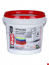 "DALI" краска для кухни и ванной- 0,9 л. База С на сайте Стройсервис
