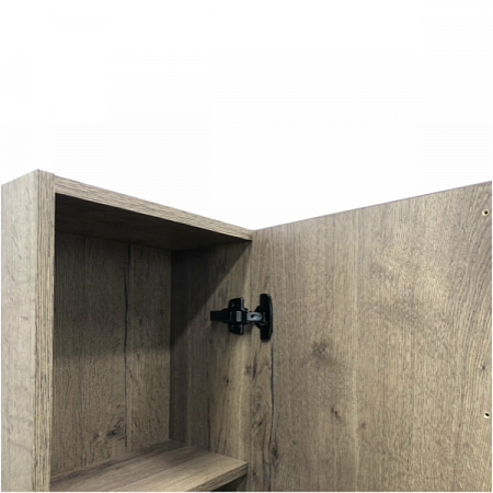 Шкаф-колонна Кельн-35 дуб темный COMFORTY (6)