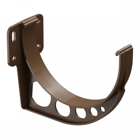 Кронштейн желоба пластик Docke STANDARD 120мм Светло-коричневый на сайте Стройсервис
