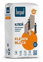 Кладочная смесь для ячеистых блоков Kleben Block Bergauf 25 кг, 1/56 на сайте Стройсервис
