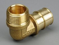 Угольник радиальный 16х1/2" НР латунь OnePlus на сайте Стройсервис
