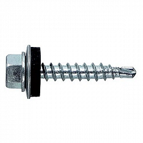 Саморез кровельный по дереву 4,8*60мм Zn  на сайте Стройсервис
