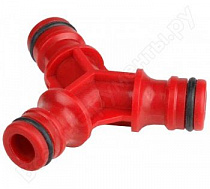 Тройник для шланга пластмасс. Grinda на сайте Стройсервис
