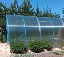 Каркас теплицы труба профильная 20*20  "Корнишон" длина 6,0 м * ширина 3,0 м * высота 2,0 м  шаг 1м  на сайте Стройсервис
