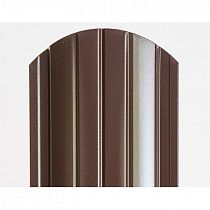 ЕВРОШтакетник шир.102мм выс.1,25 м Версаль  полиэстер  односторонний RAL 8017  на сайте Стройсервис
