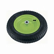 Колесо пневматическое 3.25/3-8, длина оси 65мм ,подшипник 20мм // Сибртех на сайте Стройсервис
