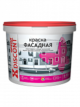 Краска ВД фасадная 13кг белая ОРЕОЛ ДИСКОНТ на сайте Стройсервис
