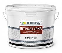 Декоративная штукатурка Короед 15кг ЛАКРА на сайте Стройсервис
